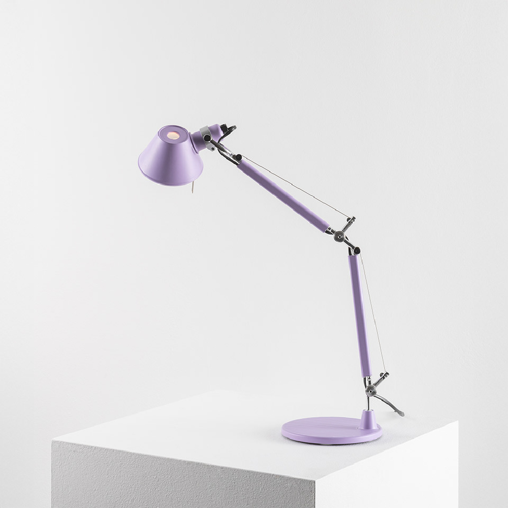 Tolomeo Micro Table with Matte Base by Artemide Table Lamps